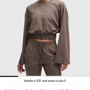 NWOT Lululemon Soft Jersey Relaxed pullover